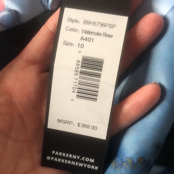 Gorgeous floral high low NWT Parker Black - Picture 2 of 9